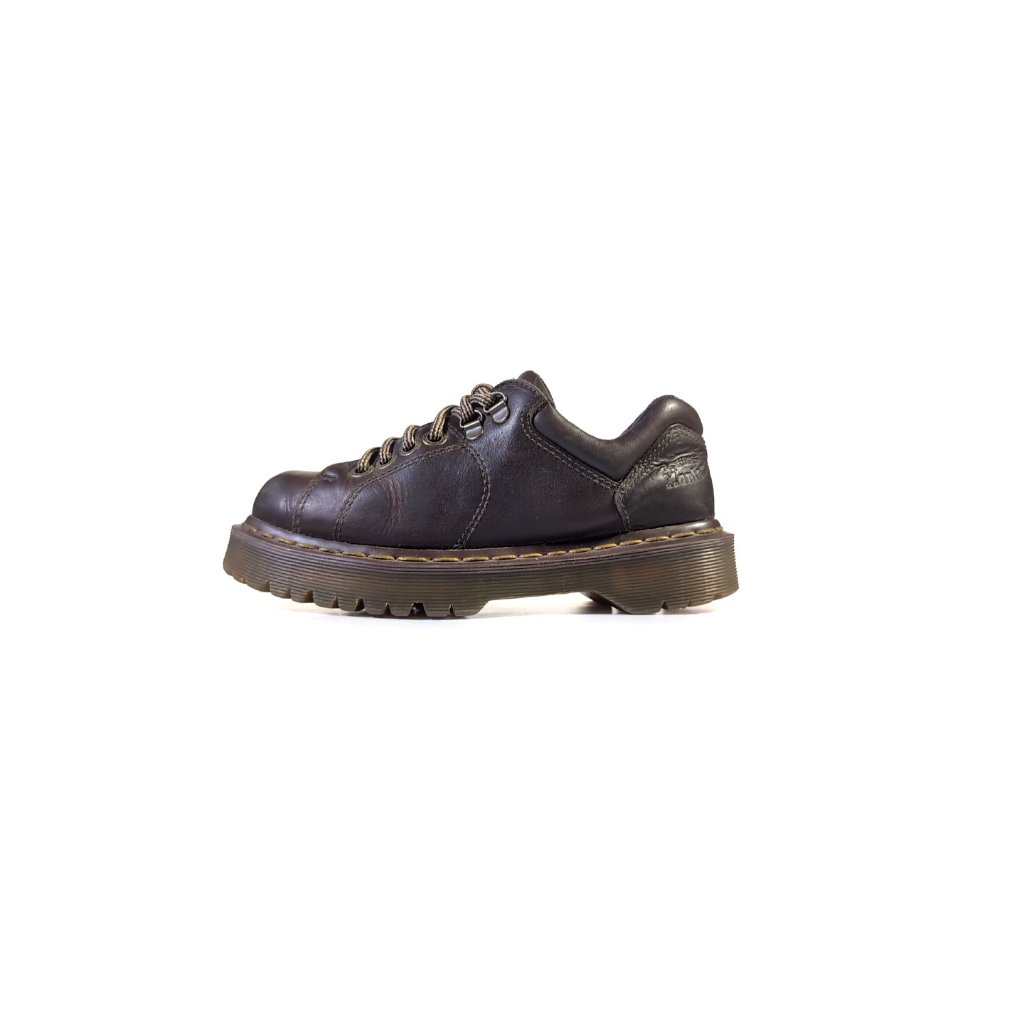 Vtg Dr. Martens Oxfords Womens Size 6 Brown Leather Y2k